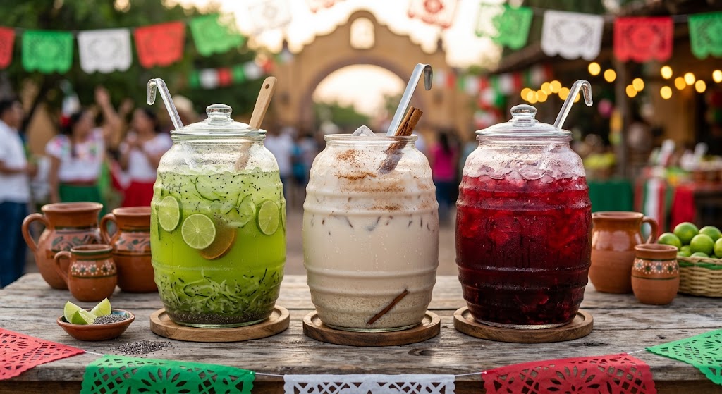 Aguas frescas mexicanas: tradición y sabor en las Fiestas Patrias