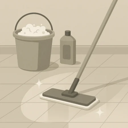 Imagen ilustrativa: Recomendaciones para usar suavizante en la limpieza de pisos
