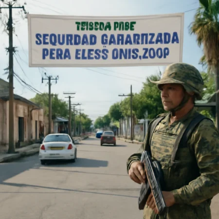 Imagen ilustrativa: Autoridades descartan riesgos de seguridad para elecciones 2027 en Tamaulipas