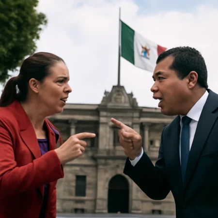 Imagen ilustrativa: Chocan bancadas de Morena y PAN por soberanía en aniversario de independencia