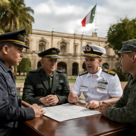 Imagen ilustrativa: Reunión de Defensa y Marina con Comando Norte para fortalecer capacidades de defensa