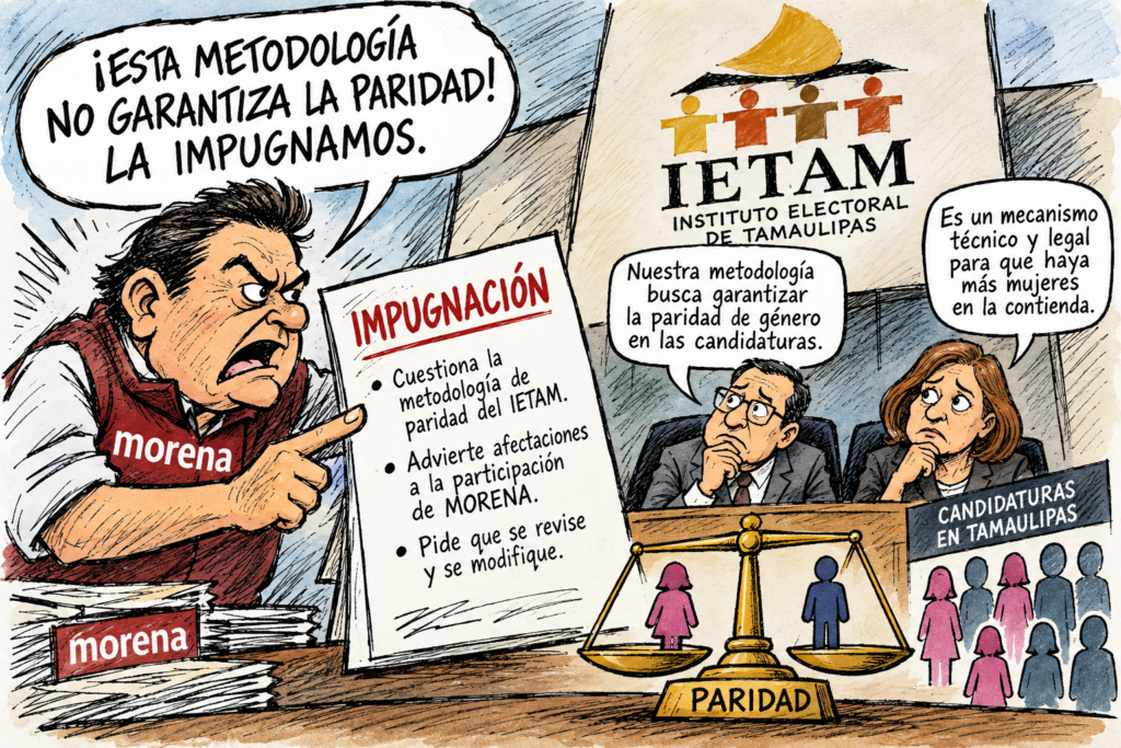 Morena lleva la paridad del IETAM a la balanza